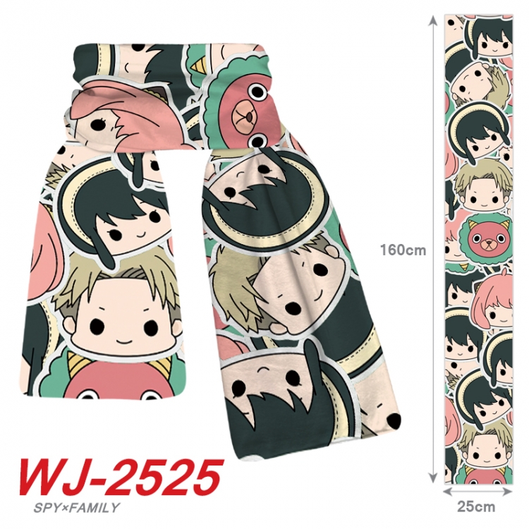 SPY×FAMILY Anime Plush Impression Scarf Neck 25x160cm WJ-2525