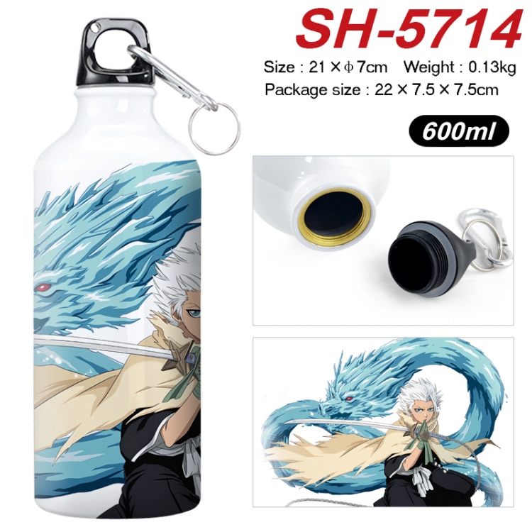 Bleach Anime print sports kettle aluminum kettle water cup 600ml  SH-5714