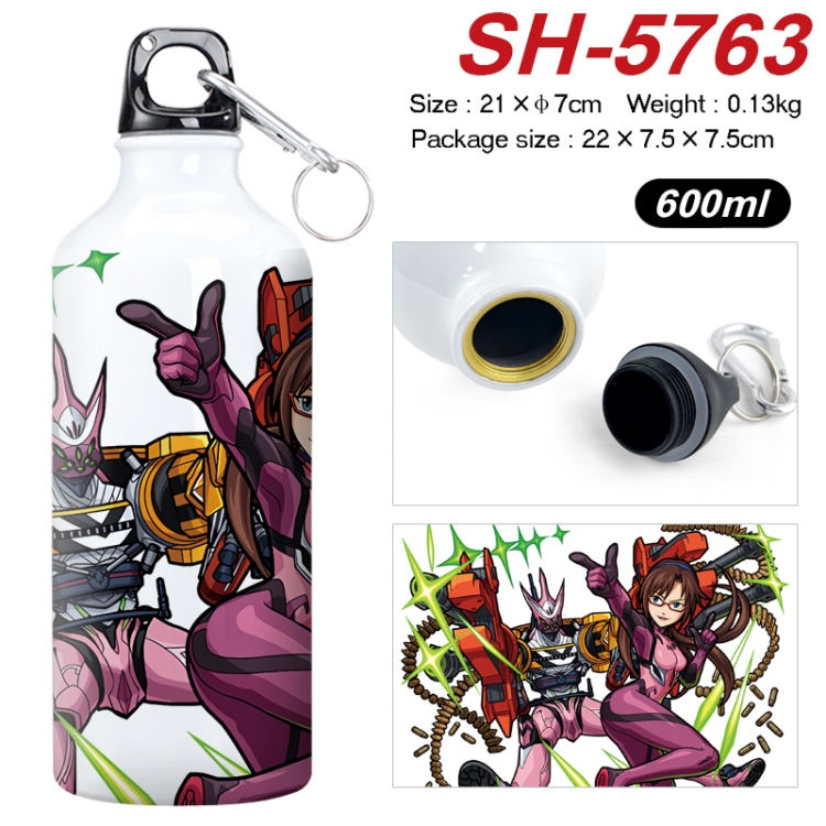 EVA Anime print sports kettle aluminum kettle water cup 600ml  SH-5763