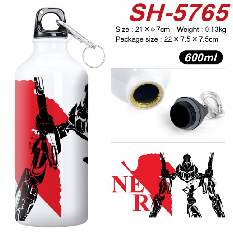 EVA Anime print sports kettle aluminum kettle water cup 600ml SH-5765