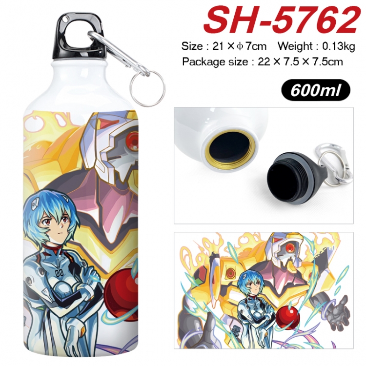 EVA Anime print sports kettle aluminum kettle water cup 600ml SH-5762
