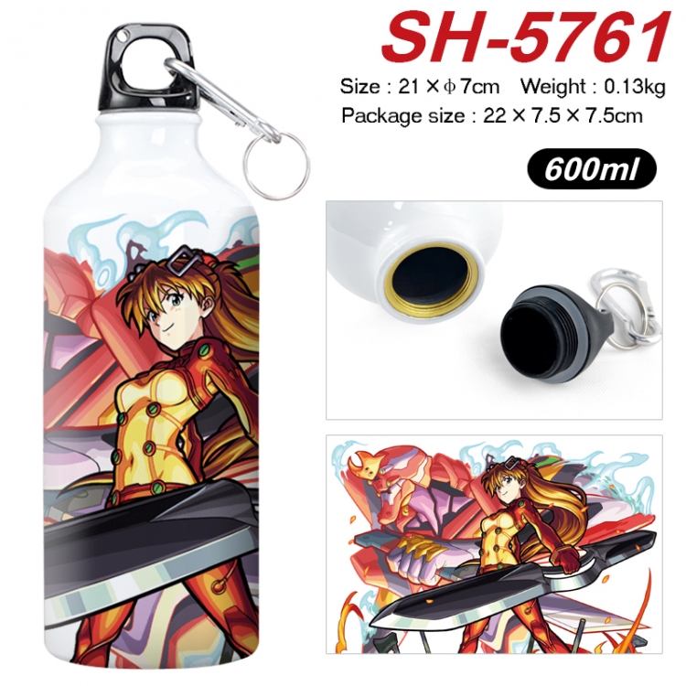 EVA Anime print sports kettle aluminum kettle water cup 600ml SH-5761
