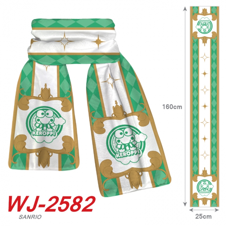 sanrio Anime Plush Impression Scarf Neck 25x160cm WJ-2582