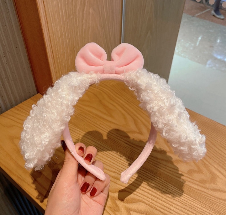 Dog ears Cartoon plush hair hoop hair clip holiday headwear  price for 5 pcs