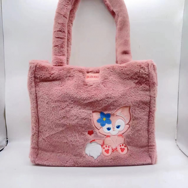 Bellina Tote Bag Plush Cartoon Handbag Cute Storage Bag Toy Bag 28cm  price for 2 pcs