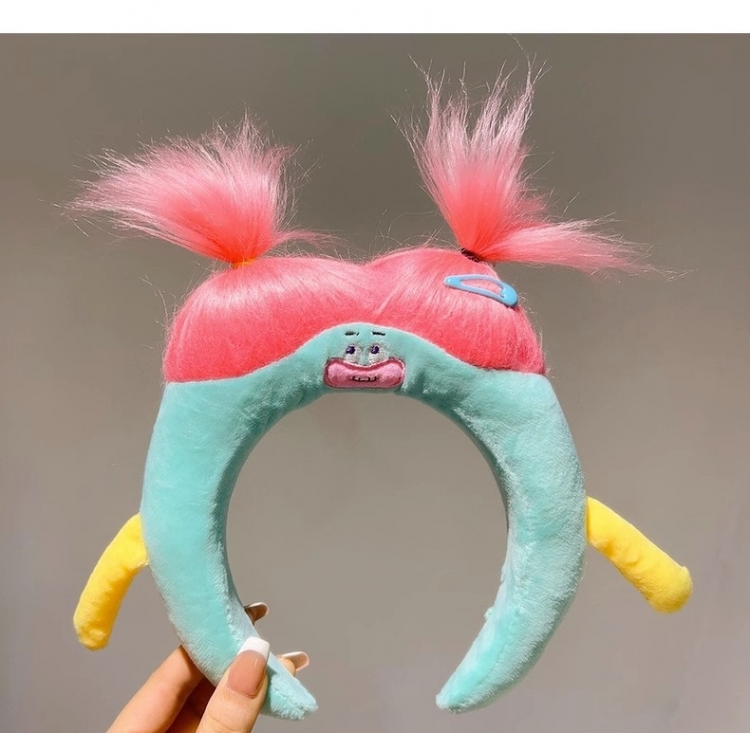 Cartoon plush hair hoop hair clip holiday headwear  price for 2 pcs
