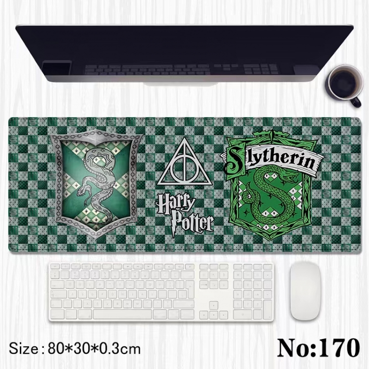 Harry Potter Anime peripheral computer mouse pad office desk pad multifunctional pad 80X30X0.3cm  170