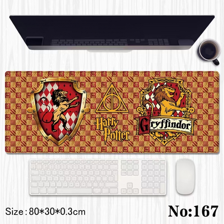 Harry Potter Anime peripheral computer mouse pad office desk pad multifunctional pad 80X30X0.3cm  167