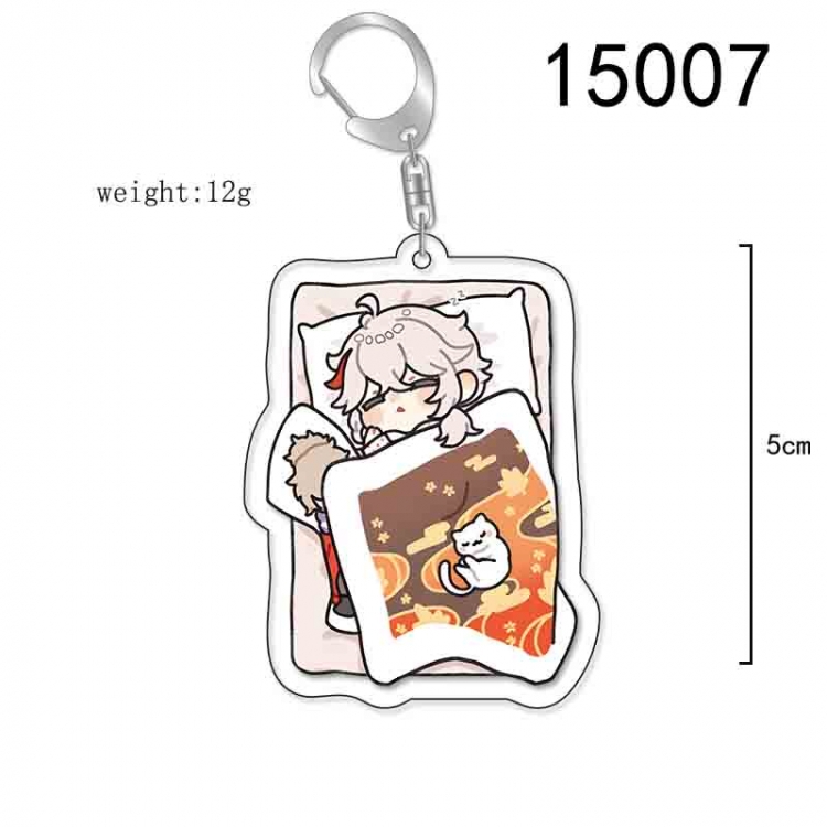 Genshin Impact Anime Acrylic Keychain Charm price for 5 pcs 15007