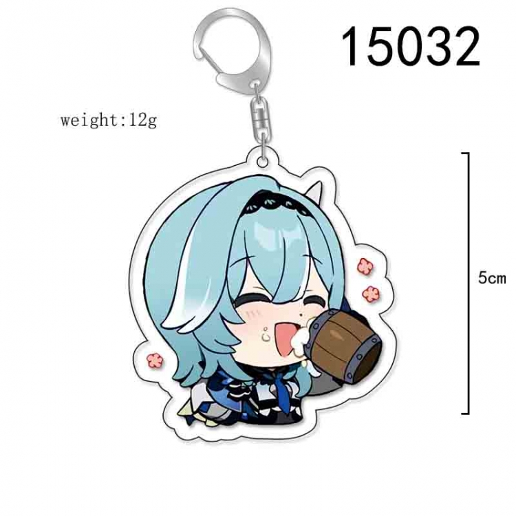 Genshin Impact Anime Acrylic Keychain Charm price for 5 pcs 15032