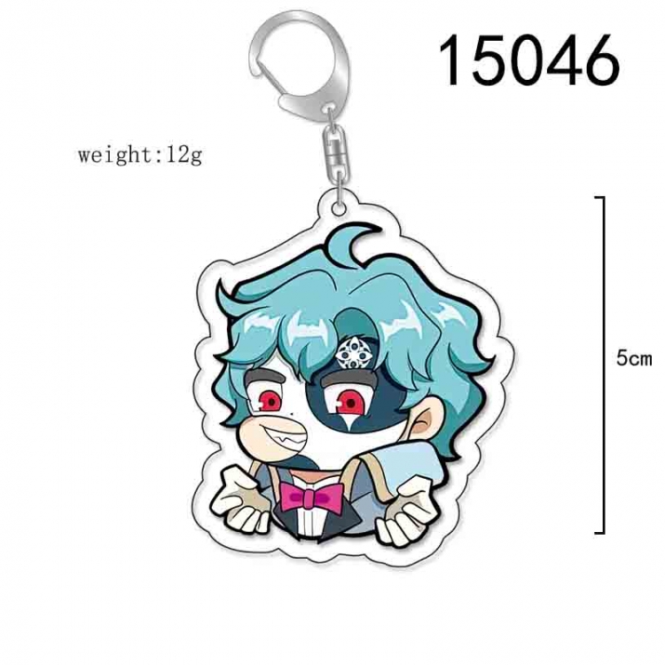 Genshin Impact Anime Acrylic Keychain Charm price for 5 pcs 15046