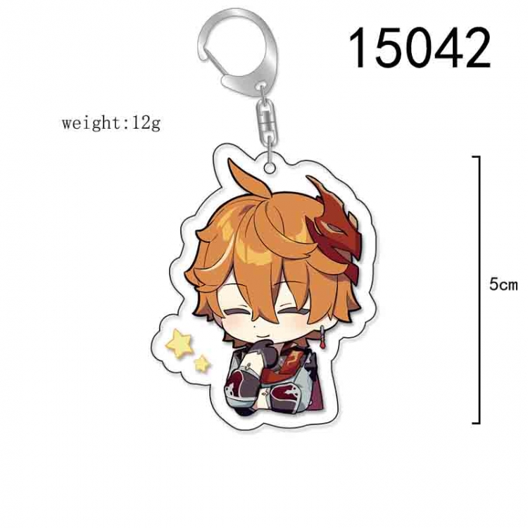 Genshin Impact Anime Acrylic Keychain Charm price for 5 pcs 15042