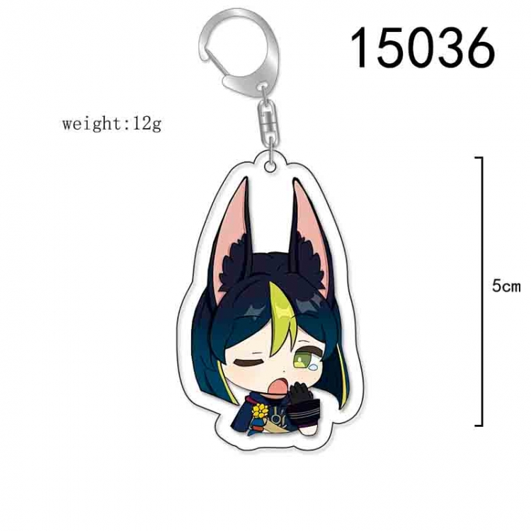 Genshin Impact Anime Acrylic Keychain Charm price for 5 pcs 15036