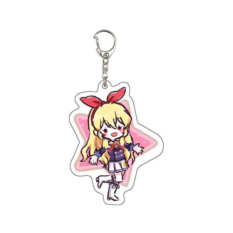 IDOL SCHOOL Anime Acrylic Keychain Charm price for 5 pcs