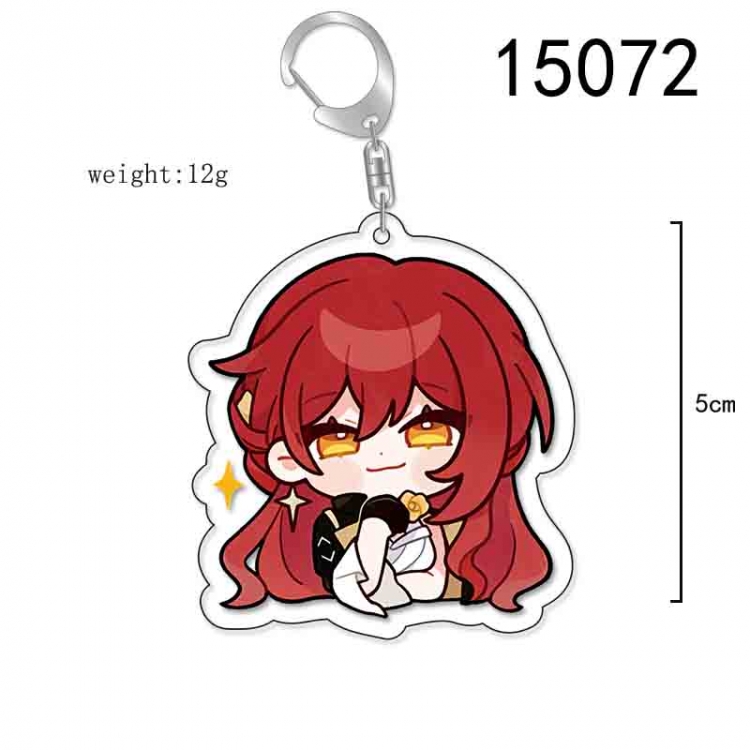 Honkai: Star Rail Anime Acrylic Keychain Charm price for 5 pcs 15072