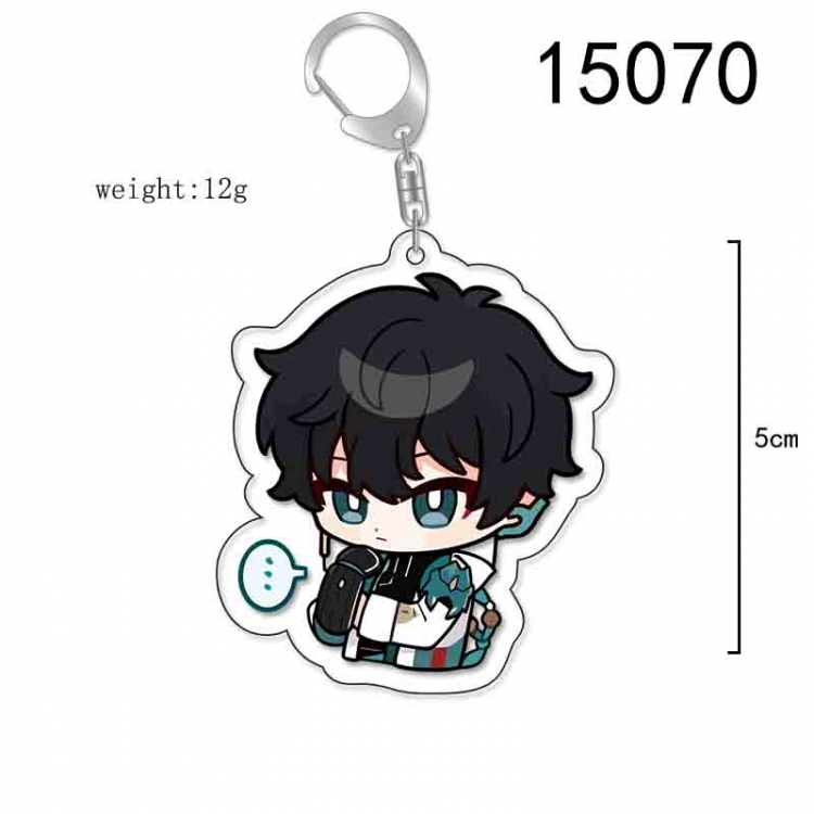 Honkai: Star Rail Anime Acrylic Keychain Charm price for 5 pcs 15070