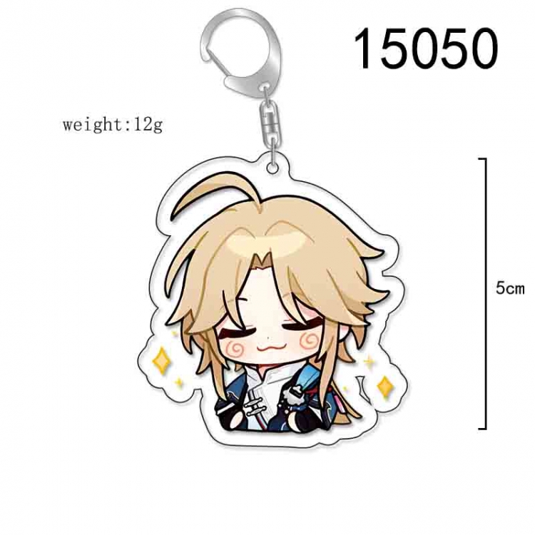 Honkai: Star Rail Anime Acrylic Keychain Charm price for 5 pcs 15050