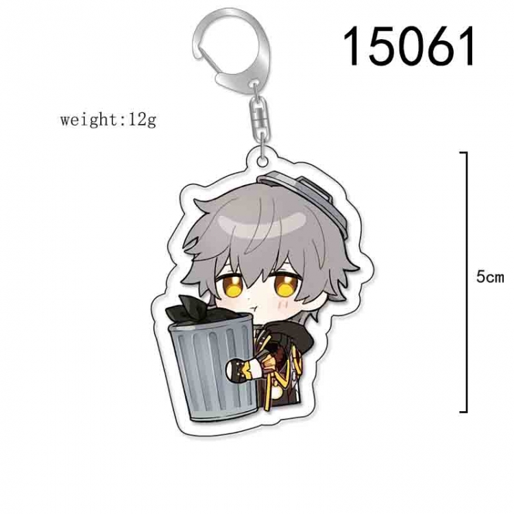 Honkai: Star Rail Anime Acrylic Keychain Charm price for 5 pcs 15061