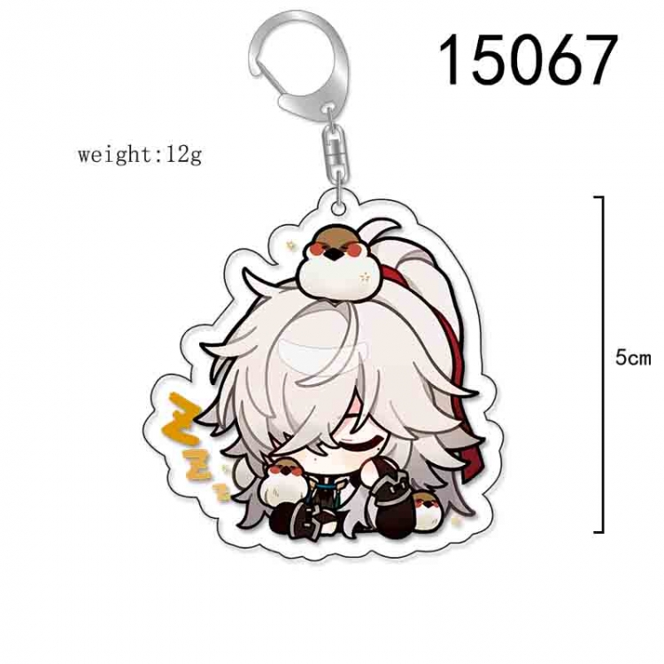 Honkai: Star Rail Anime Acrylic Keychain Charm price for 5 pcs 15067