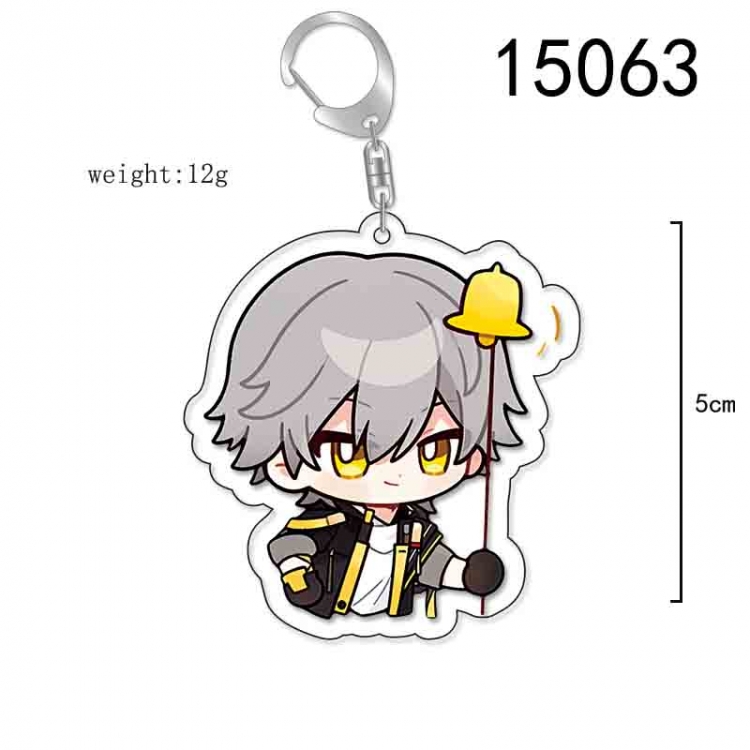 Honkai: Star Rail Anime Acrylic Keychain Charm price for 5 pcs 15063