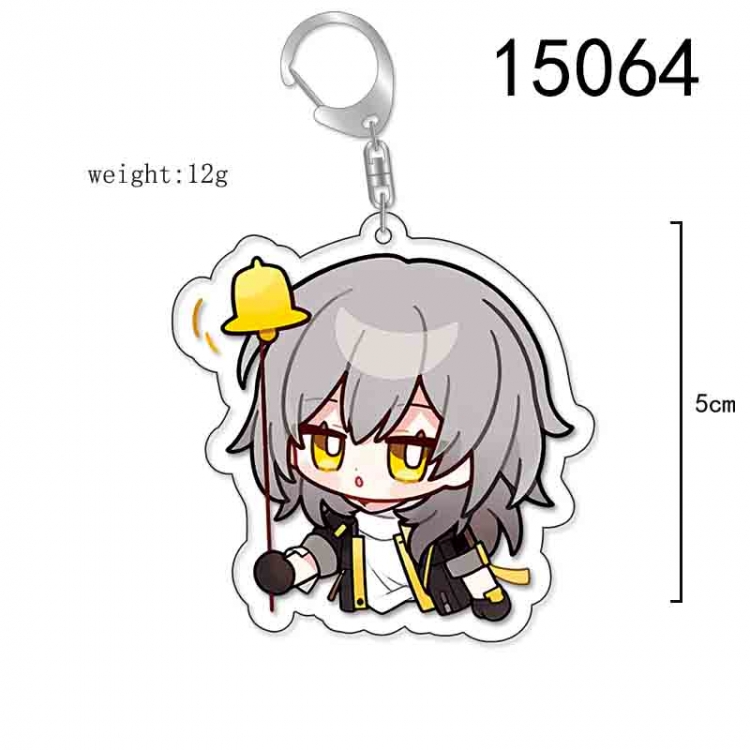 Honkai: Star Rail Anime Acrylic Keychain Charm price for 5 pcs 15064