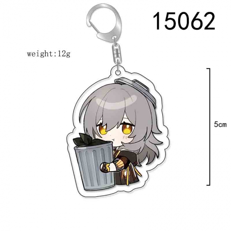 Honkai: Star Rail Anime Acrylic Keychain Charm price for 5 pcs 15062