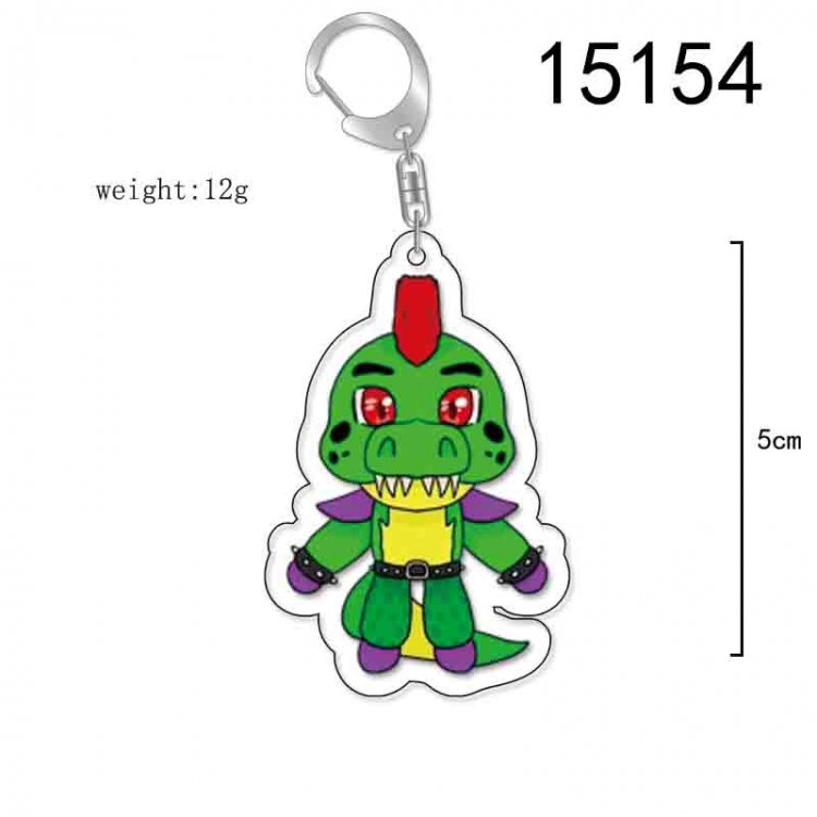 Five Nights at Freddys Anime Acrylic Keychain Charm price for 5 pcs 15154