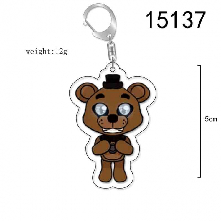 Five Nights at Freddys Anime Acrylic Keychain Charm price for 5 pcs 15137