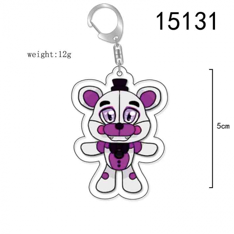 Five Nights at Freddys Anime Acrylic Keychain Charm price for 5 pcs 15131