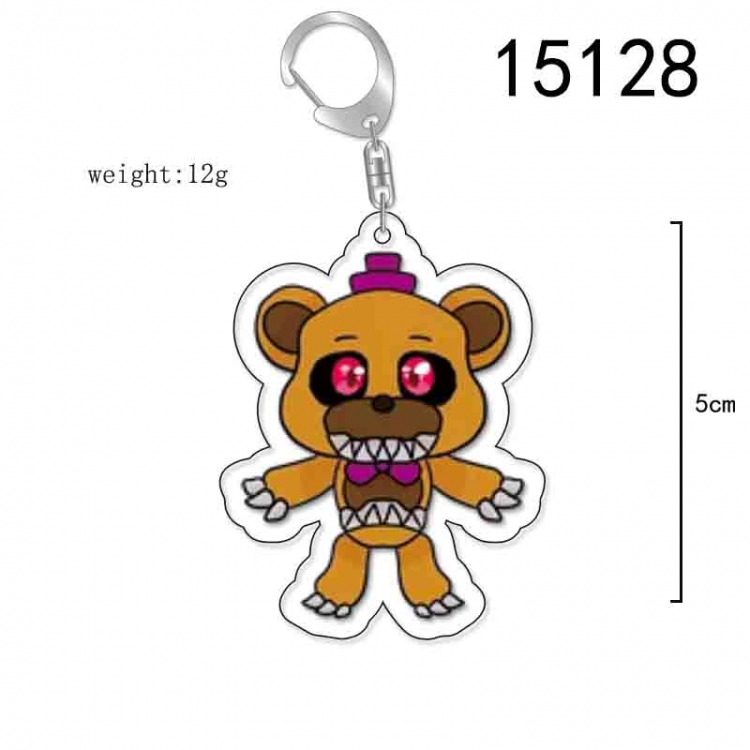 Five Nights at Freddys Anime Acrylic Keychain Charm price for 5 pcs 15128