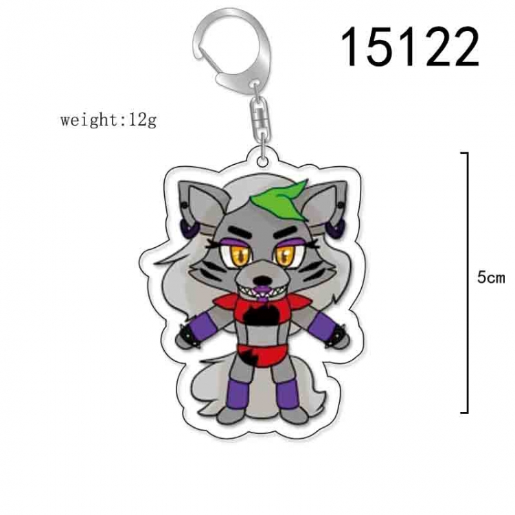 Five Nights at Freddys Anime Acrylic Keychain Charm price for 5 pcs 15122