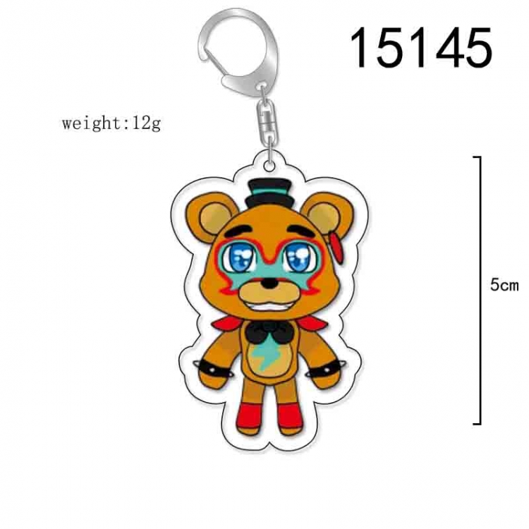 Five Nights at Freddys Anime Acrylic Keychain Charm price for 5 pcs 15145