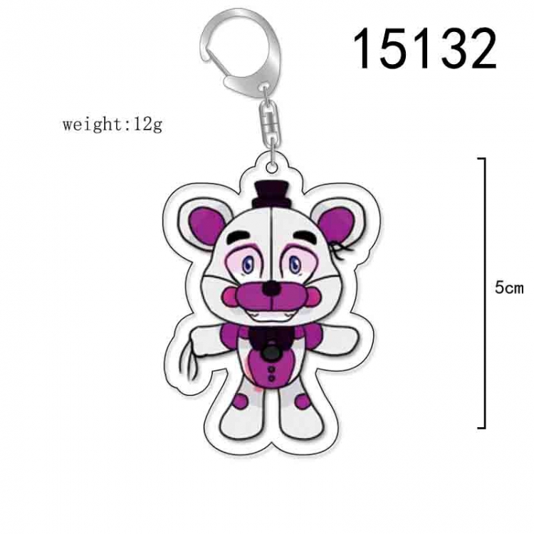 Five Nights at Freddys Anime Acrylic Keychain Charm price for 5 pcs 15132