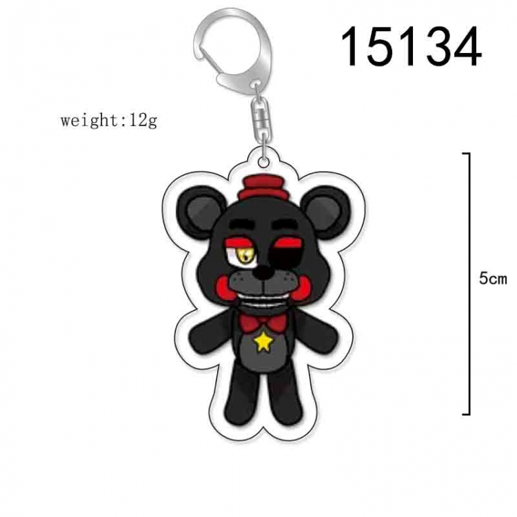 Five Nights at Freddys Anime Acrylic Keychain Charm price for 5 pcs 15134