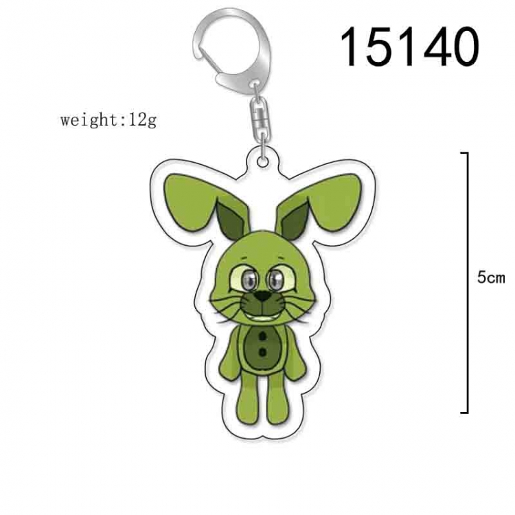 Five Nights at Freddys Anime Acrylic Keychain Charm price for 5 pcs 15140