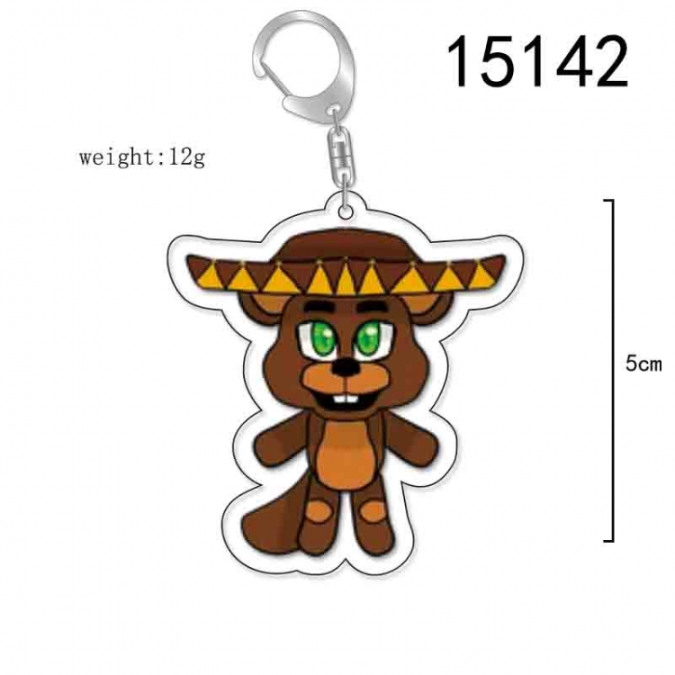 Five Nights at Freddys Anime Acrylic Keychain Charm price for 5 pcs 15142