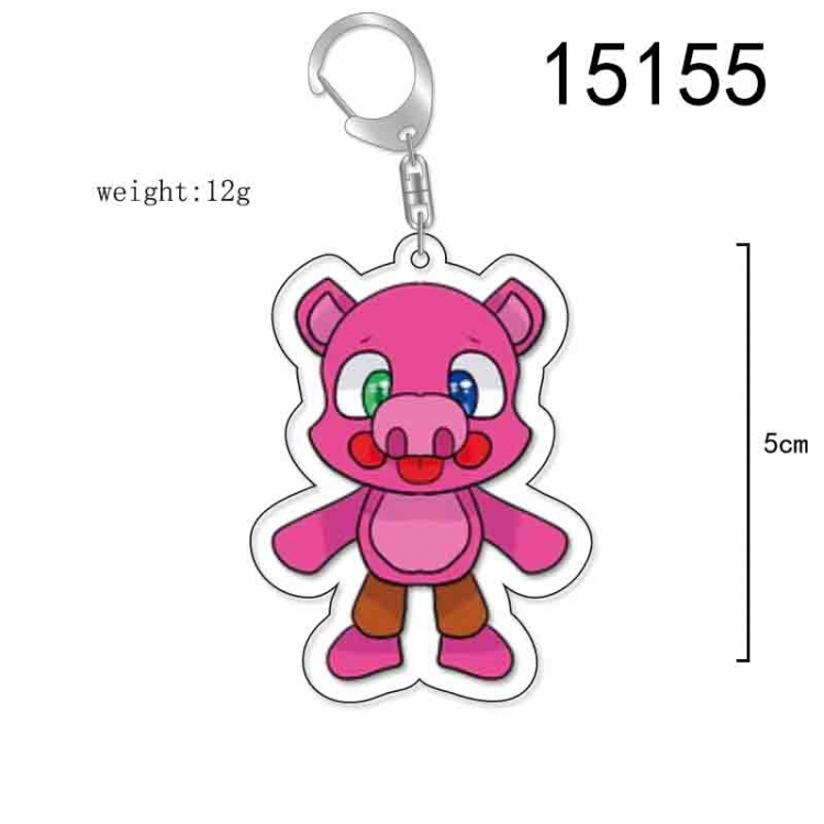 Five Nights at Freddys Anime Acrylic Keychain Charm price for 5 pcs 15155