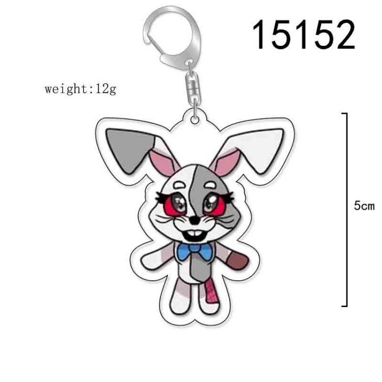 Five Nights at Freddys Anime Acrylic Keychain Charm price for 5 pcs 15152