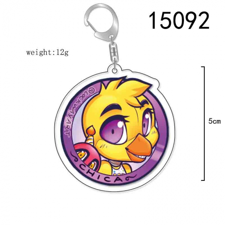 Five Nights at Freddys Anime Acrylic Keychain Charm price for 5 pcs 15092