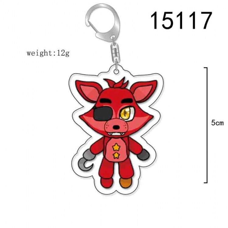 Five Nights at Freddys Anime Acrylic Keychain Charm price for 5 pcs 15117