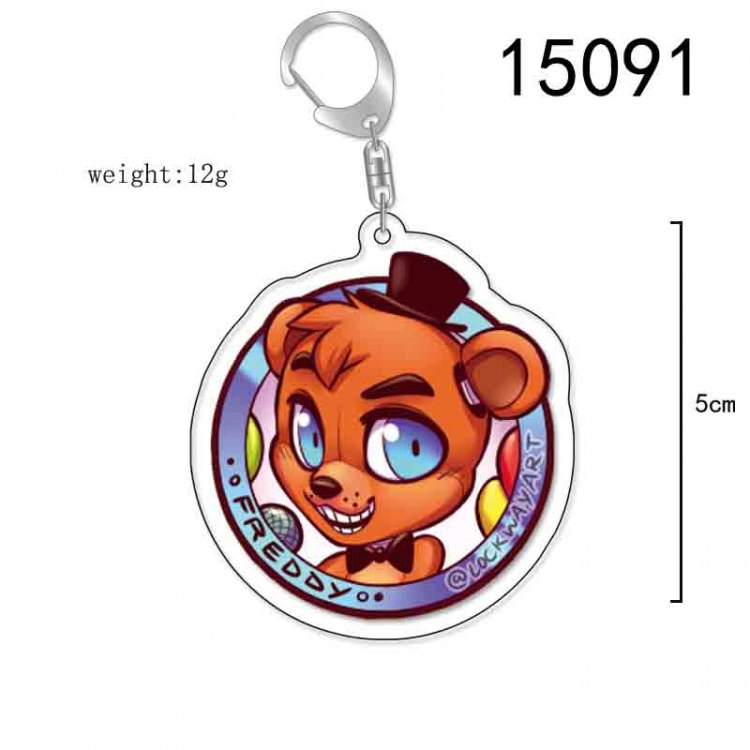 Five Nights at Freddys Anime Acrylic Keychain Charm price for 5 pcs 15091