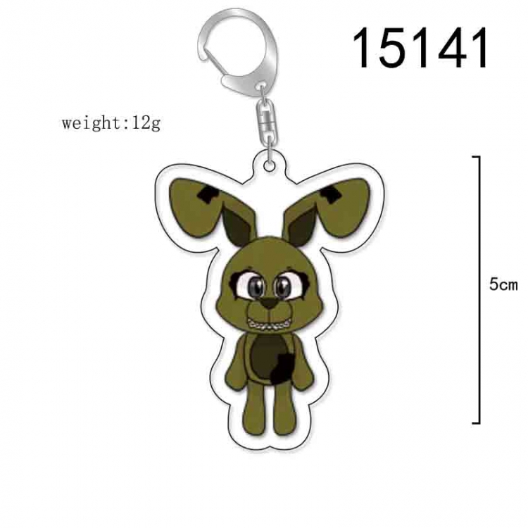 Five Nights at Freddys Anime Acrylic Keychain Charm price for 5 pcs 15141