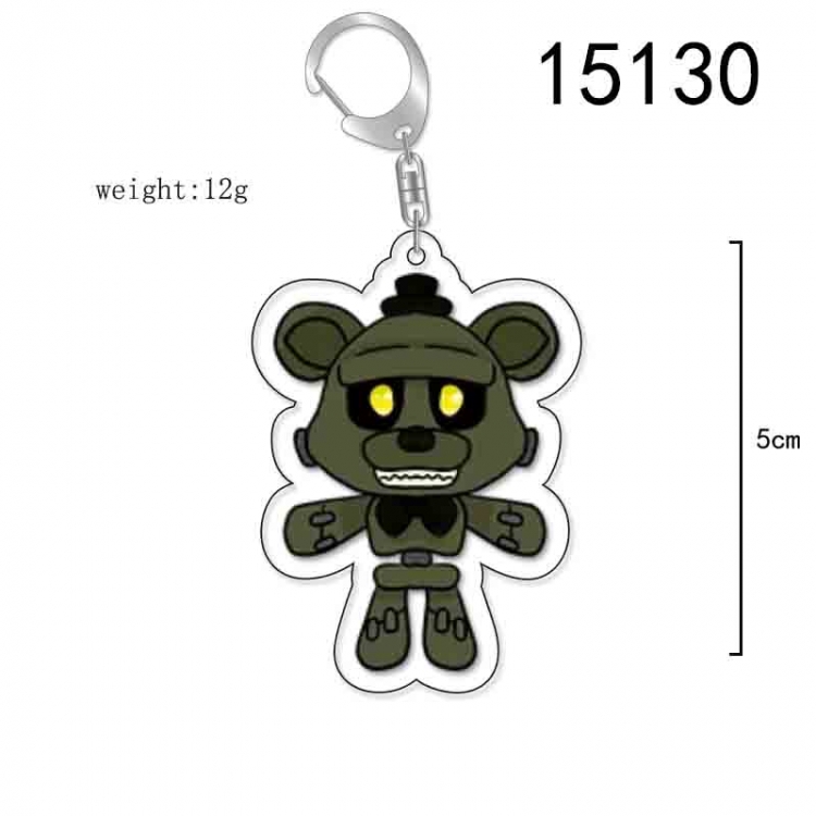 Five Nights at Freddys Anime Acrylic Keychain Charm price for 5 pcs 15130