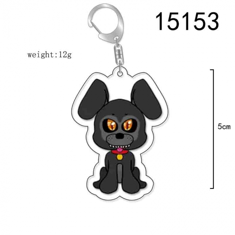 Five Nights at Freddys Anime Acrylic Keychain Charm price for 5 pcs 15153