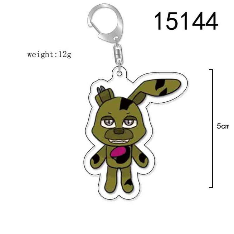 Five Nights at Freddys Anime Acrylic Keychain Charm price for 5 pcs 15144