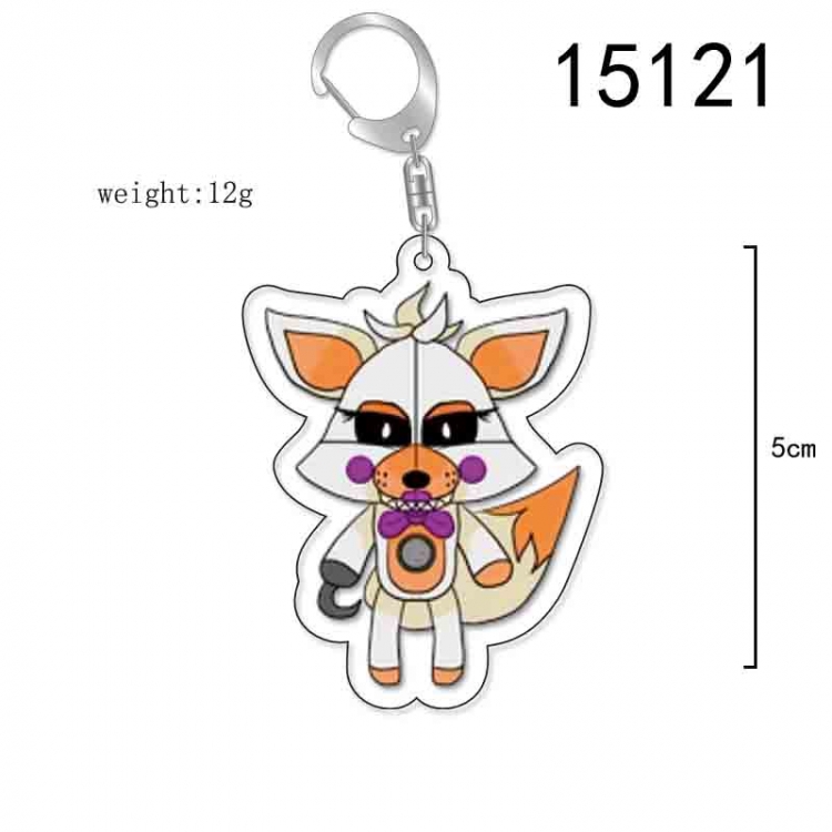 Five Nights at Freddys Anime Acrylic Keychain Charm price for 5 pcs 15121