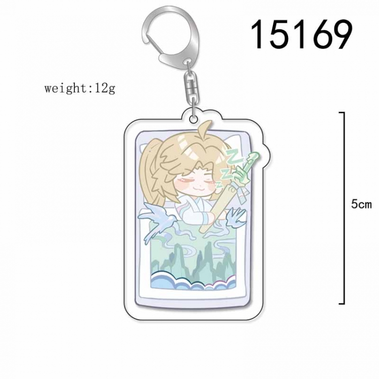 Honkai: Star Rail Anime Acrylic Keychain Charm price for 5 pcs 15169