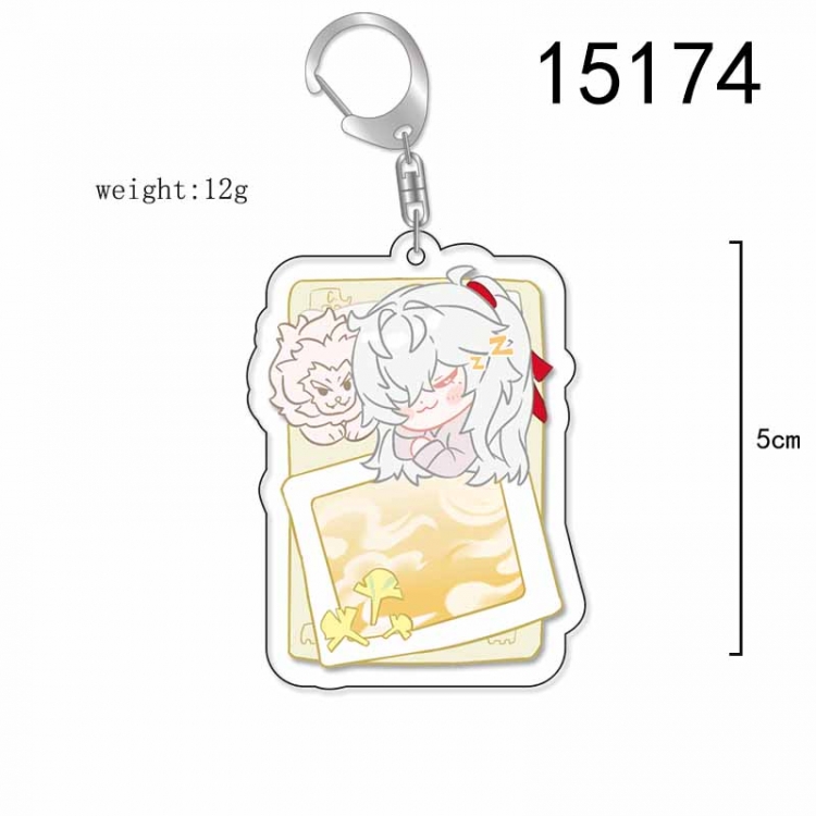 Honkai: Star Rail Anime Acrylic Keychain Charm price for 5 pcs 15174