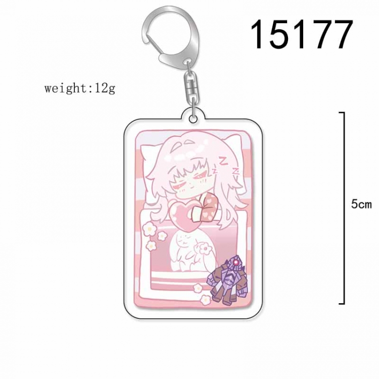 Honkai: Star Rail Anime Acrylic Keychain Charm price for 5 pcs 15177