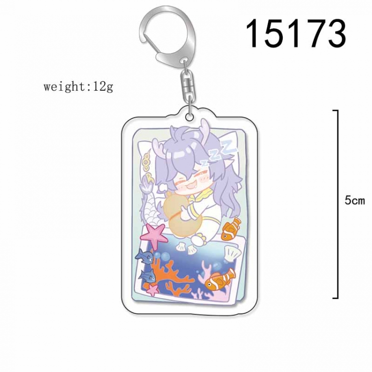 Honkai: Star Rail Anime Acrylic Keychain Charm price for 5 pcs 15173